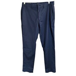NWT Banana Republic Men's Core Temp Chino 32X30 Navy Slim Fit  Work Stretch